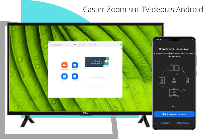 Caster Zoom sur TV depuis Android