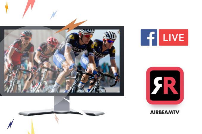 AirBeamTV pour regarder un live Facebook sur une TV