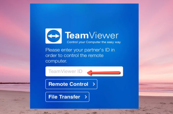 diffuser une tablette sur un ordinateur avec Teamviewer