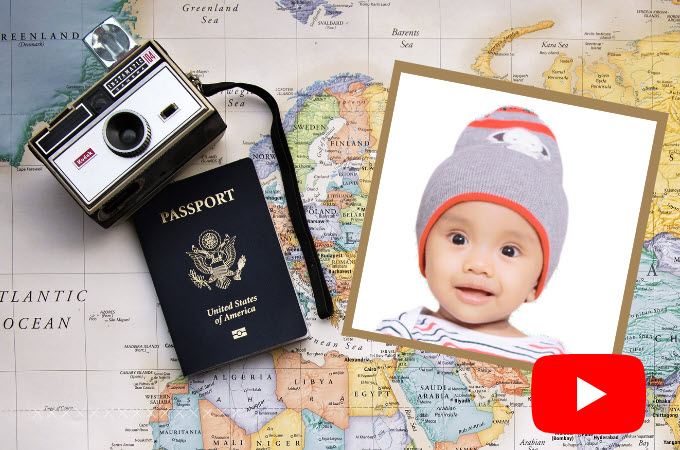 faire une photo de passeport pour bébé