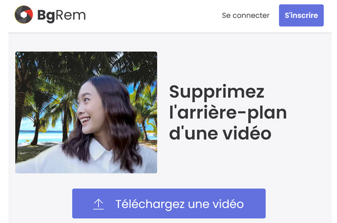 retirer l'arrière-plan d'une vidéo avec BgRem