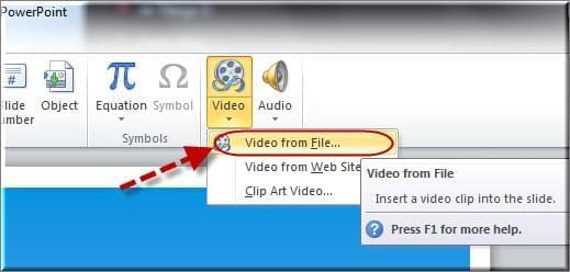 come inserire video in powerpoint