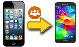 trasferire i contatti da iPhone a Galaxy S5