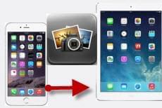 trasferire immagini da iPhone a iPad