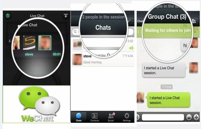 alternative a WhatsApp - WeChat