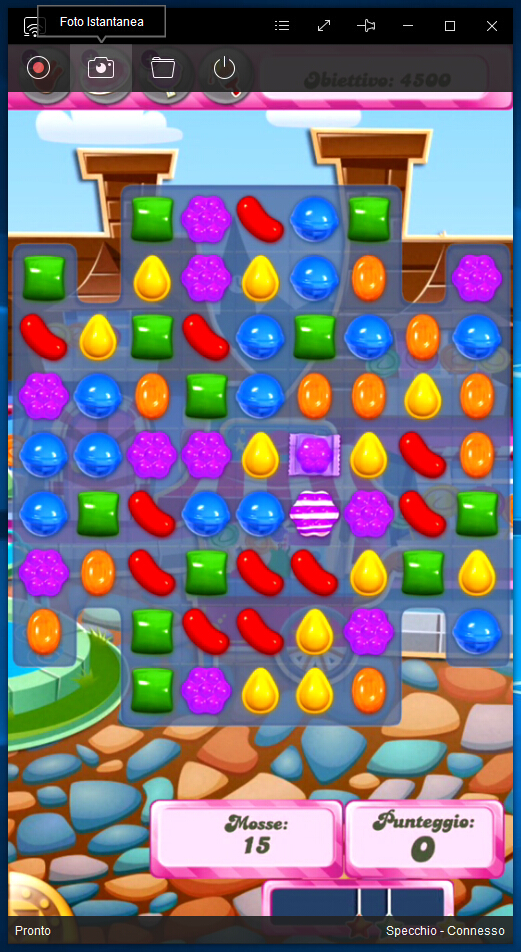 candy crush screenshot iOS