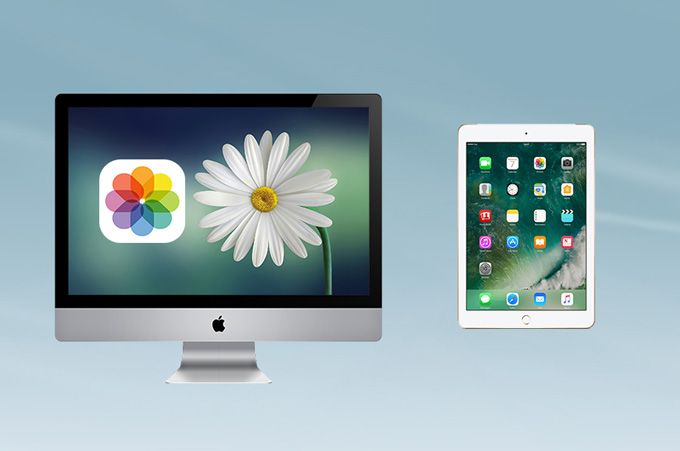 trasferire foto da Mac a iPad