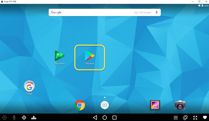 entra nel Play Store