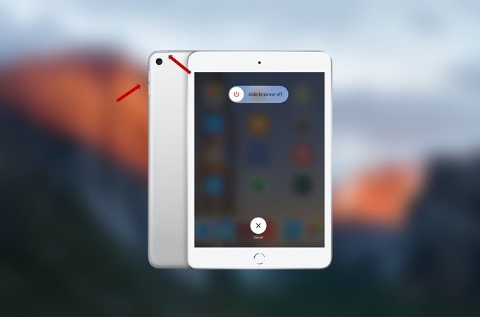 iPad inserisci la Modalità Recupero