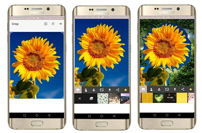 app Android per aggiungere sfondo a immagini