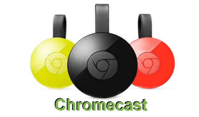 Chromecastで iPhoneをアンドロイドテレビに接続