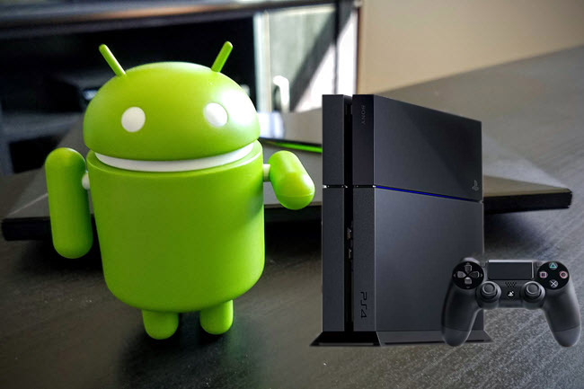 AndroidをPS4にミラーリング