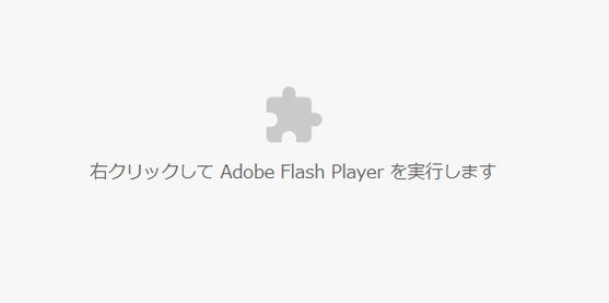 Flash Player実行2