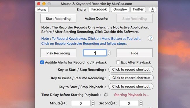 Murgaa Macro Recorder for Mac