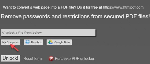 PDF UNLOCK