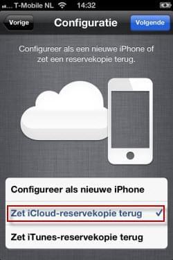 herstel verwijderde notities op de iPhone met behulp van iCloud