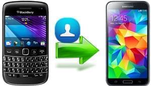 contacten van Blackberry naar Samsung S over te dragen