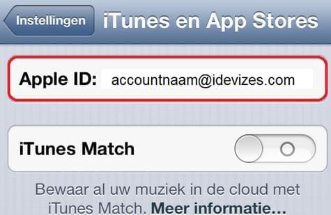 Verwijder een Apple ID direct van uw iPhone