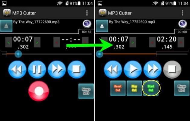 MP3 Snijder voor Android