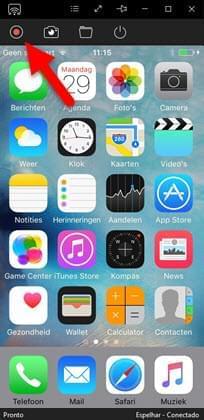 app voor het opnemen van uw iPhone scherm
