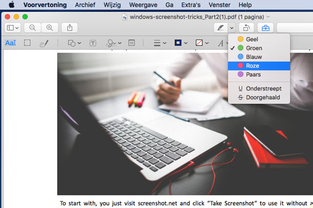 Adobe Acrobat voor Mac