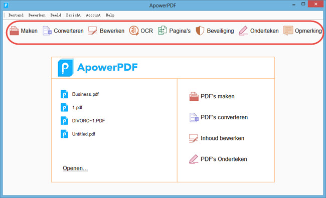 PDF bewerker