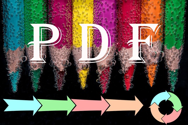 PDF achtergrondkleur te veranderen