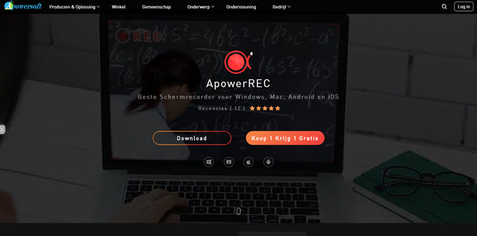 desktop schermrecorder ApowerRec