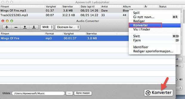 mac konvertere Apple Music
