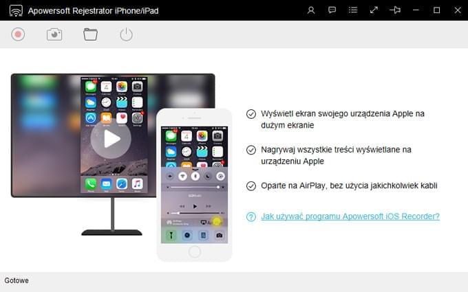 Rejestrator iPhone/iPad
