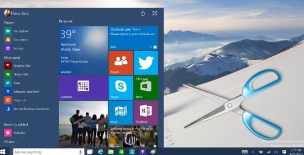 Windows 10 ekran görüntüsü alma