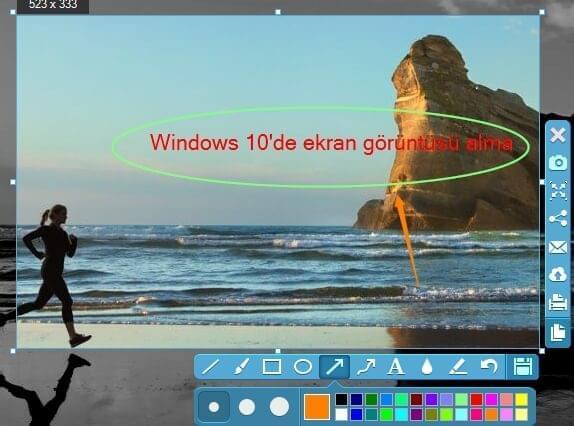 Windows 10'da ekran görüntüsü almanın