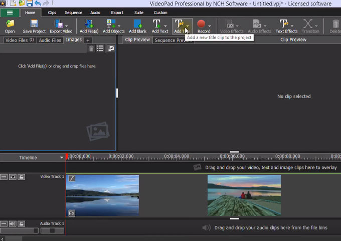 VideoPad Video Editor