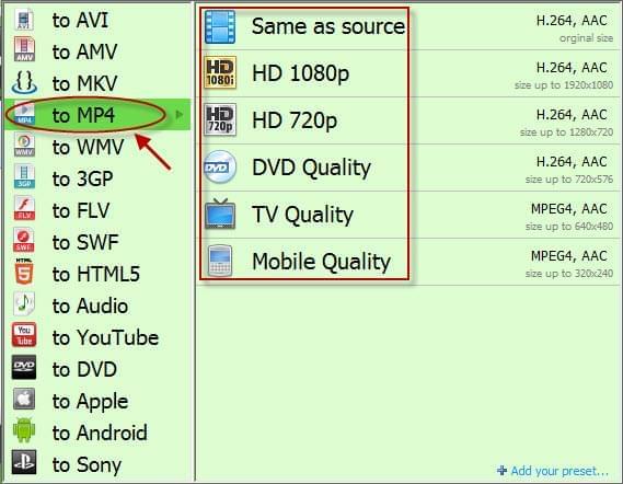 convert video to MP4 with Apowersoft video converter