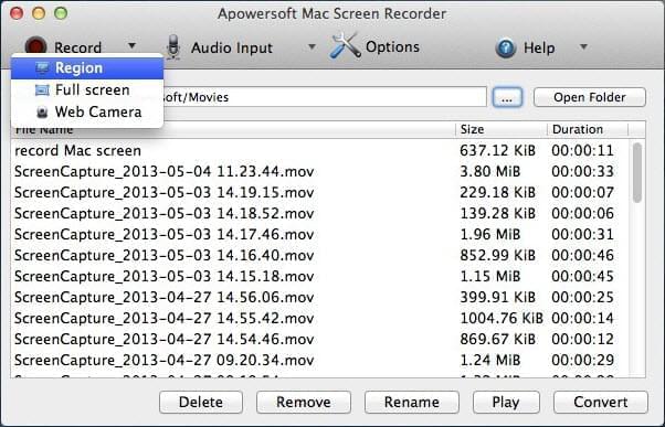 mac screen recorder