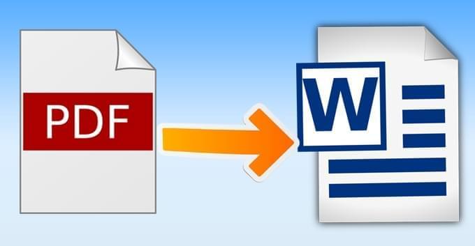 convert PDF to Word