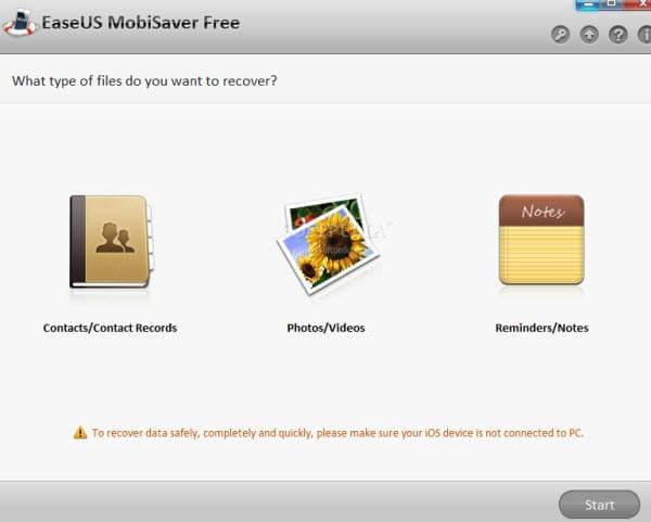 EaseUS Mobisaver Free screenshot