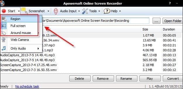 full screen recorder on windows