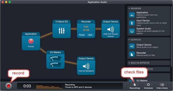 audio hijack window