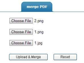 merge images to PDF