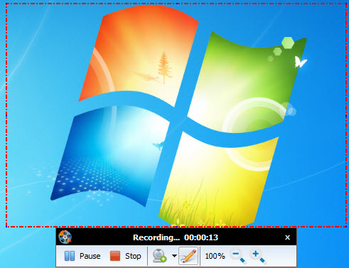 record screen on windows 7