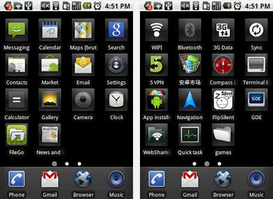 vLauncher screenshot