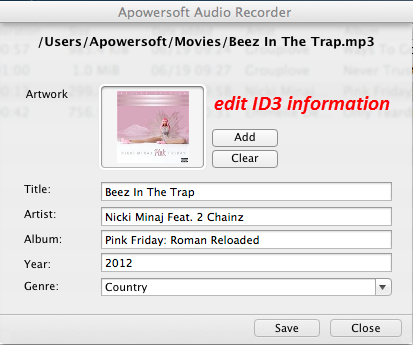 edit id3 on mac