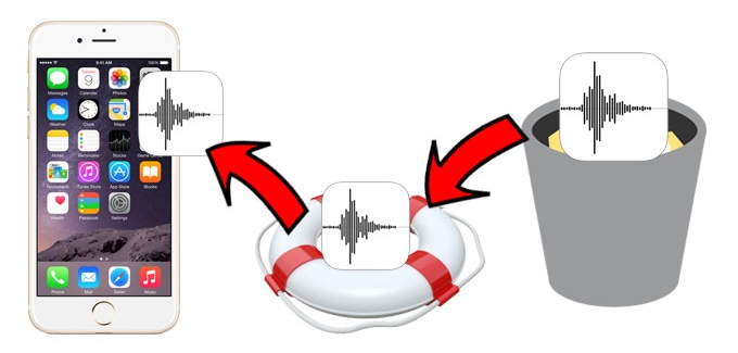 recover iPhone Voice Memos