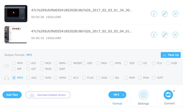 convert SWF file to MP3