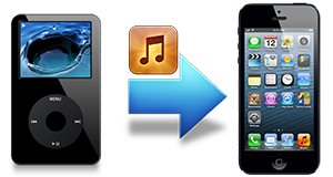 transfer iPod music to iPhone