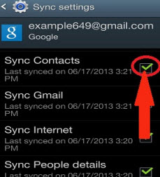 check sync contacts option