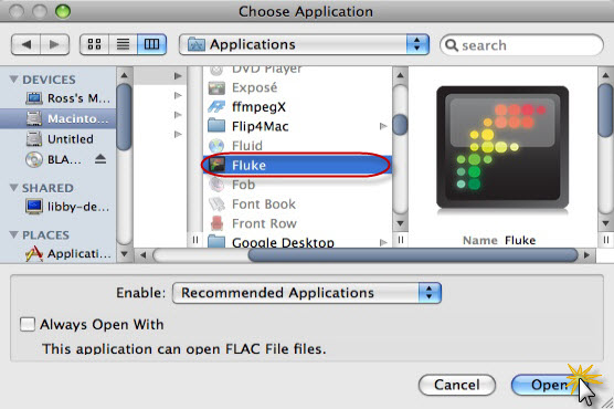 convert flac files to itunes