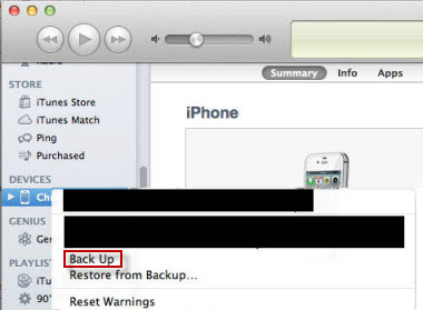 save iPhone contacts to PC from iTunes backup