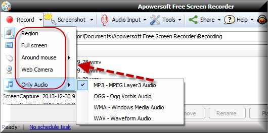 online screen recorder record my screen